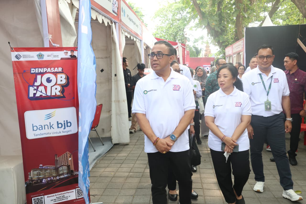 Job Fair Kota Denpasar ke-20 Resmi Dibuka Sediakan 2.898 Lowongan dari 40 Perusahaan